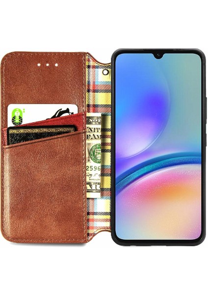 Samsung Galaxy A05S Cüzdan Fonksiyonu Için Kılıf Kapak Çevirin Moda Tasarımı (Yurt Dışından) indirimleri