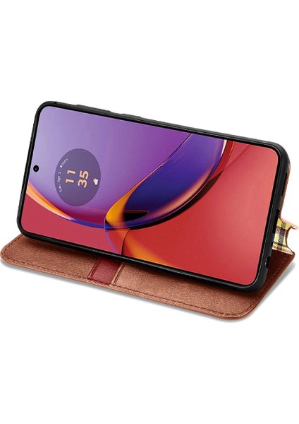 Motorola Moto G84 5g Deri Kılıf Kapak Çevirin Cüzdan Fonksiyonu (Yurt Dışından) indirimleri