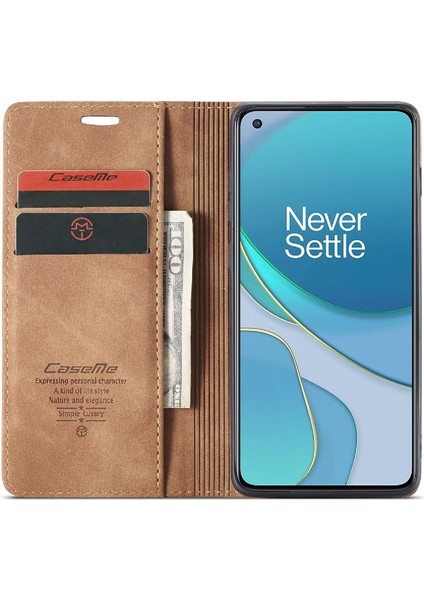 Oneplus 8t Manyetik Kapatma Darbeye Vaka Kart Yuvası Pu Için Flip Case (Yurt Dışından) indirimleri