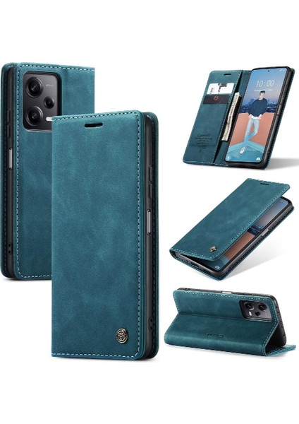 Xiaomi Poco X5 Pro 5g Flip Için Flip Case Folio Kitap Manyetik Kapatma Pu (Yurt Dışından)