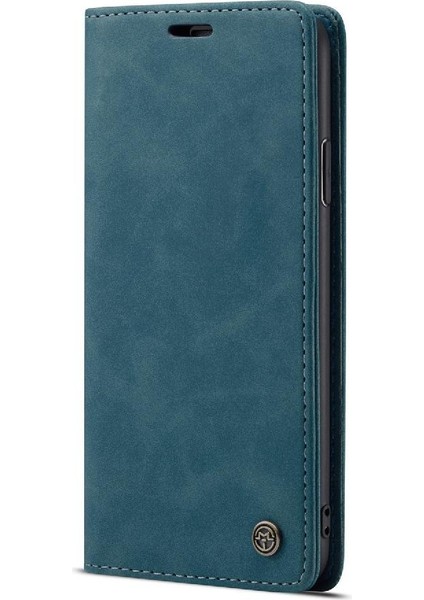 Iphone Xr Flip Folio Kitap Vintage Pu Deri Cüzdan Kılıf Için Flip Case (Yurt Dışından)