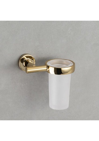 Hoop Diş Fırçalığı Cam/Gold Renk 130X102X131 Mm