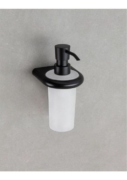 Dorado Sıvı Sabunluk Cam/Siyah Renk 175X99X107 Mm
