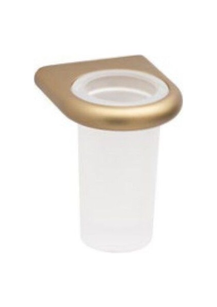 Dorado Diş Fırçalığı Cam/Gold Branch 118X100X88 Mm