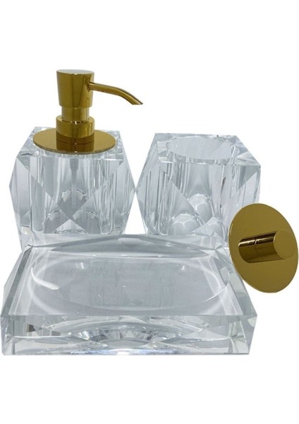 Kristal Pamukluk Gold Renk 112X114X114 Mm fiyatları