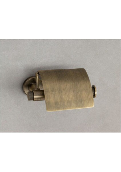 Flexu Kapaklı Tuvalet Kağıtlığı Antik Renk 85X88X158 Mm