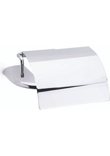 Dorado Kapaklı Tuvalet Kağıtlığı Krom Renk 86X99X171 Mm