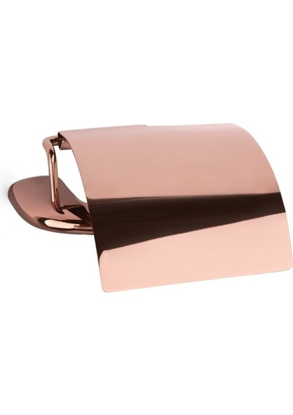 Dorado Kapaklı Tuvalet Kağıtlığı Rose Renk 86X99X171 Mm