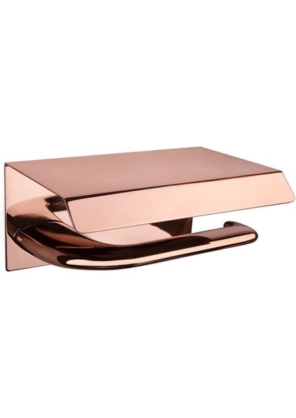 Dorado Kapaklı Tuvalet Kağıtlığı Rose Renk 85X118X170 Mm