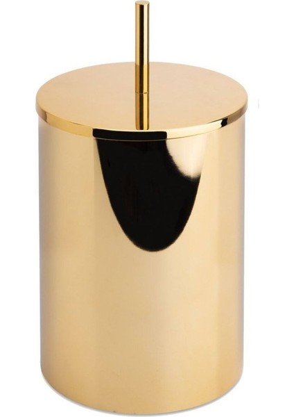 Banyo Çöp Kovası 3 Lt Gold Renk 332X175X175 Mm