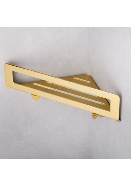 Duş Raf Sistemi Gold Renk 93X71X211 Mm