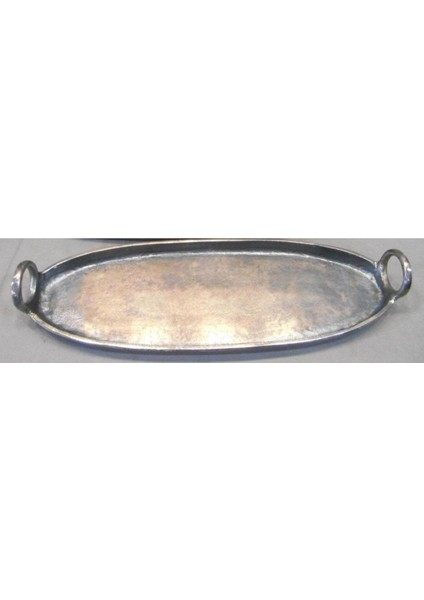 Antik Renk Oval Tepsi 49X17Cm