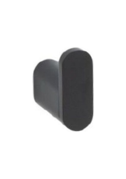 Ovalın Askılık Siyah Renk 67X63X25 Mm