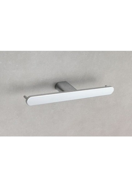 Ovalın İkili Tuvalet Kağıtlığı Krom Renk 87X137X159 Mm