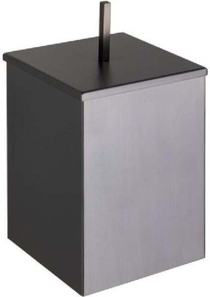 Banyo Çöp Kovası 4 L Füme Renk 334X178X178 Mm