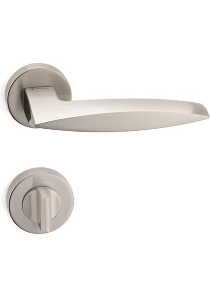 Garnet Saten - Wc Rozetli Kapı Kolu - Hha118Ro12W Nb