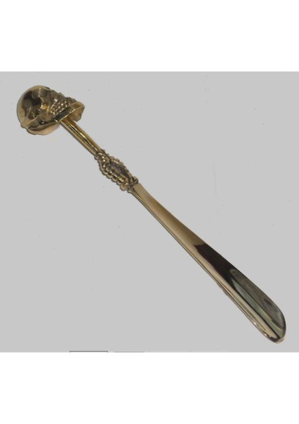 Metal Gold Kafatasılı Ayakkabı Çekeceği 28,5Cm