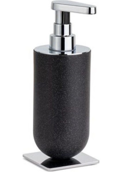 Sıvı Sabunluk Siyah/Krom Renk 208X87X72 Mm