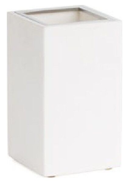 Diş Fırçalığı Beyaz/Krom Renk 128X73X73 Mm