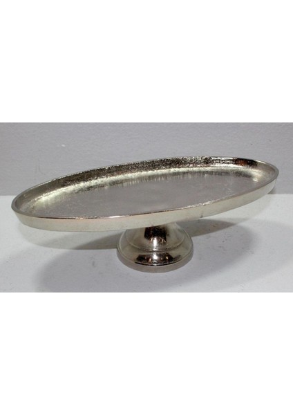 Ayaklı Oval Servis Tabağı 29 X 13 X 9Cm