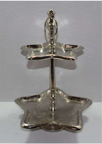 Yıldız Model 2 Katlı Servis Standı 32/H. 45Cm