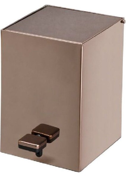 Pedallı Kare Çöp Kovası 3 Lt Rose 262X245X180 Mm