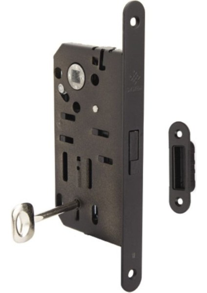 Manyetık Oda Tipi Kilit Mat Siyah