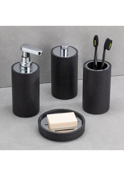 Diş Fırçalığı Siyah/Krom Renk 127X73X73 Mm fiyatları