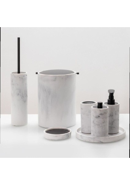 Diş Fırçalığı Mermer Deseni/Siyah Renk 127X73X73 Mm fiyatları