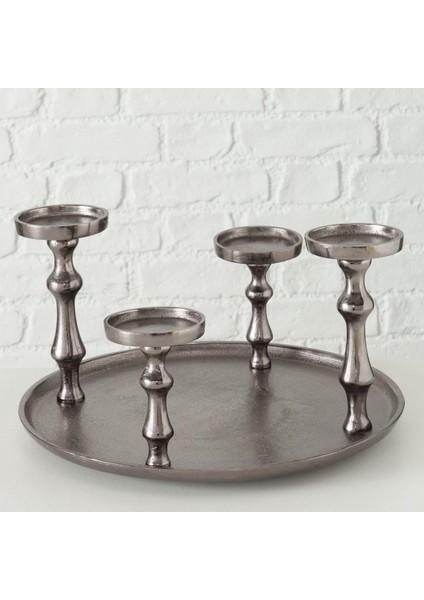 Dekoratif Aksesuar 4'Lü Mumluk