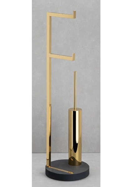 Hareketli Wc Set Gold Renk 730X200X200 Mm