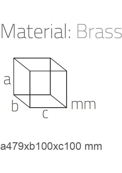 Klozet Fırçası Krom Renk 479X100X100 Mm fiyatları