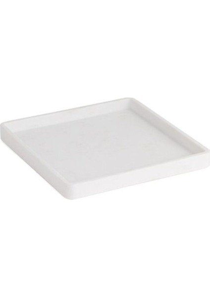 Banyo Tepsisi Beyaz Renk 22X220X220 Mm