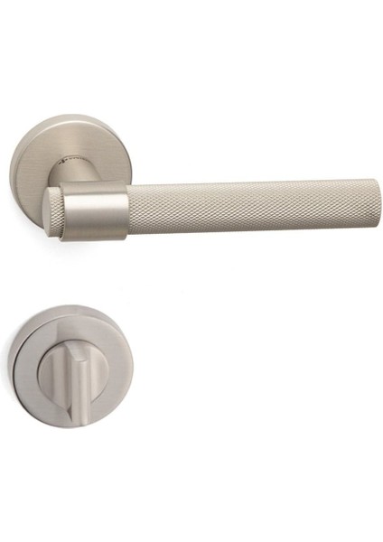 Axel-T Saten - Wc Rozetli Kapı Kolu - Hha187Tro12W Nbm-Nbm/Nb