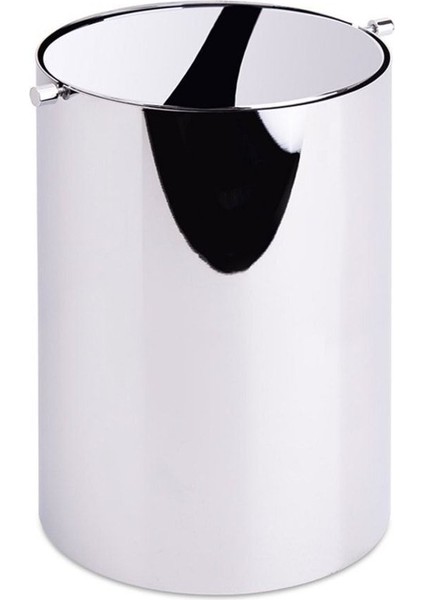 Krom Banyo Çöp Kovası 3 Lt Krom Renk 253X175X175 Mm