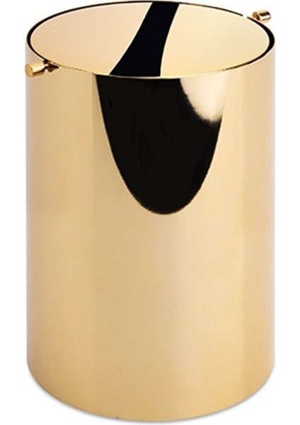 Gold Banyo Çöp Kovası 3 Lt Gold Renk 253X175X175 Mm