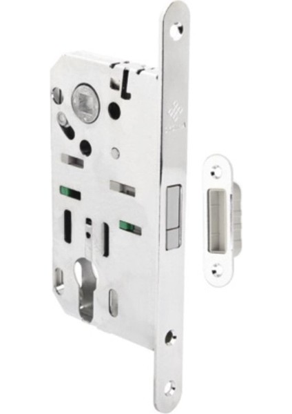 Manyetık Silindir Tipi Kilit Parlak Krom