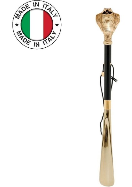 Kobra Başlı Siyah/Gold Ayakkabı Çekeceği 50 Cm fiyatları
