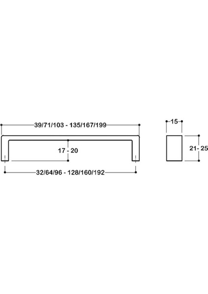 6250 Modern Kulp Saten Renk 160 Mm fiyatları