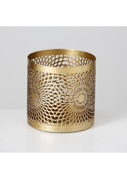 2'Li Gold Rüzgar Lamba 10Cm-10Cm Seti