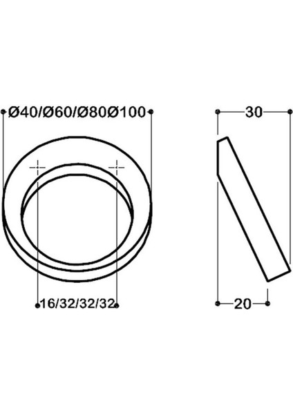 Kulp 6530 0060 mm AL6