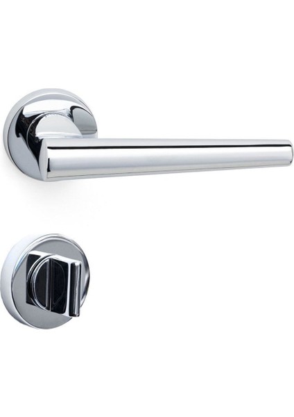 Donıt Krom - Wc Rozetli Kapı Kolu - Hha211Ro12W Cr