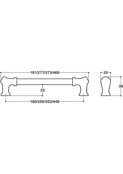 Saten Rengi 160 Mm Modern Kulp - Ssy4615 0160 Nb-Nb