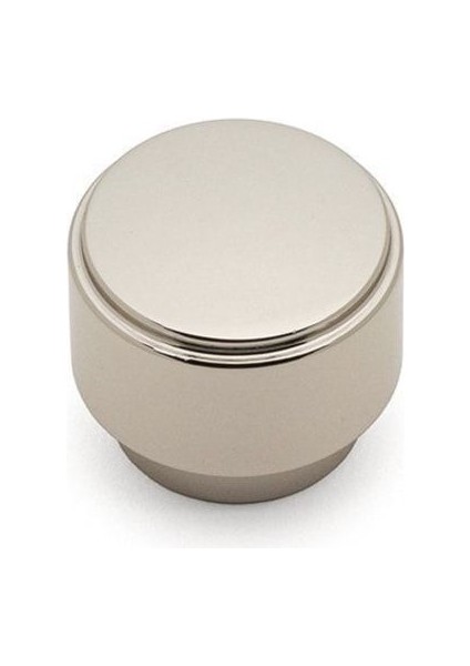 32 Mm Parlak Nikel Tek Delikli Kulp - Ssy1412 0032 Pn