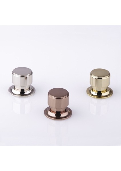32 Mm Parlak Nikel Tek Delikli Kulp - Ssy1412 0032 Pn