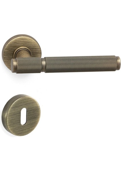 Pıxar-T Antik - Oda Rozetli Kapı Kolu - Hha214Tro12N Abm