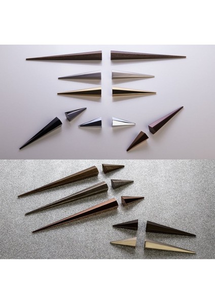 32 Mm Altın Rengi Modern Tek Adet Yarım Kulp - Ssy4170 0032 Gl