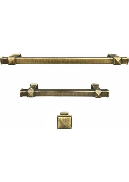 4223 Klasik Kulp Antik Renk 128 Mm