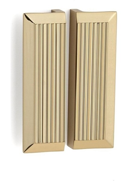 Line/Çizgili Kulp Tek Adet - 96 Mm Altın Rengi - Ssy9060 0096 Gl