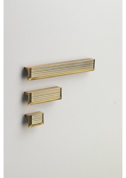 Line/Çizgili Kulp Tek Adet - 224 Mm Altın Rengi - Ssy9060 0224 Gl